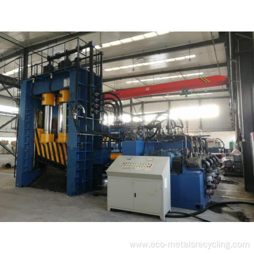 Heavy-Duty Scrap Pipe Tube Plate Guillotine Shear